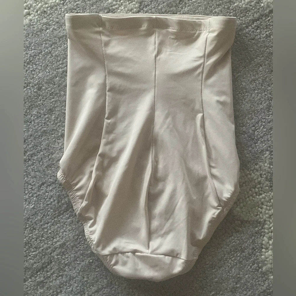 Cupid 5105 Beige Shapewear High-Waist Briefs Medium new - Picture 2 of 6